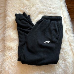 Nike black sweatpants men’s medium